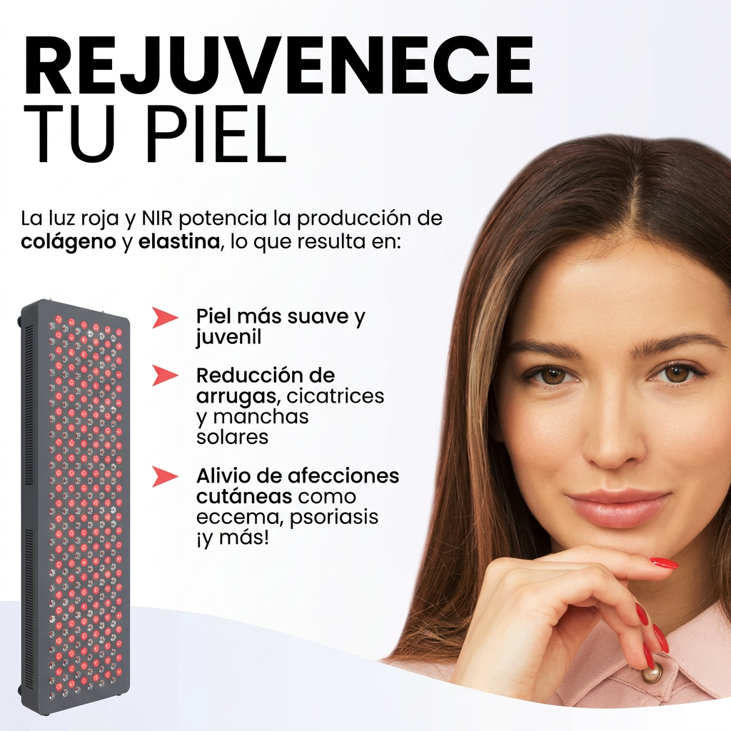 Painel de terapia de luz vermelha HG1000