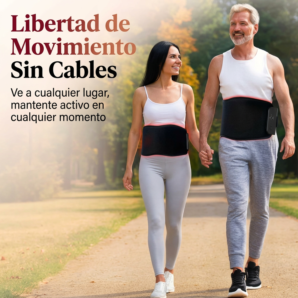 Cinta Terapêutica de Luz Vermelha
