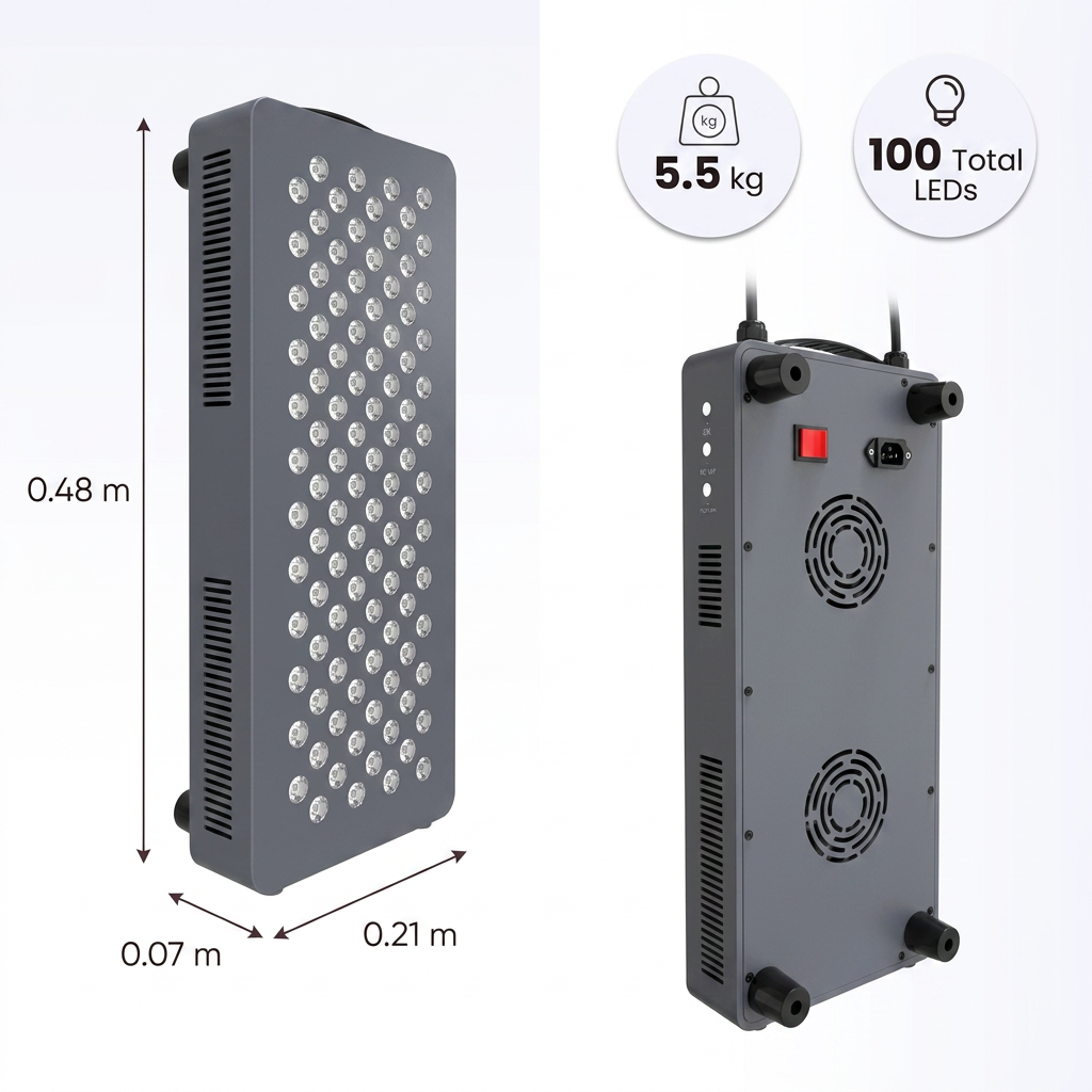 Painel de terapia de luz vermelha HG500