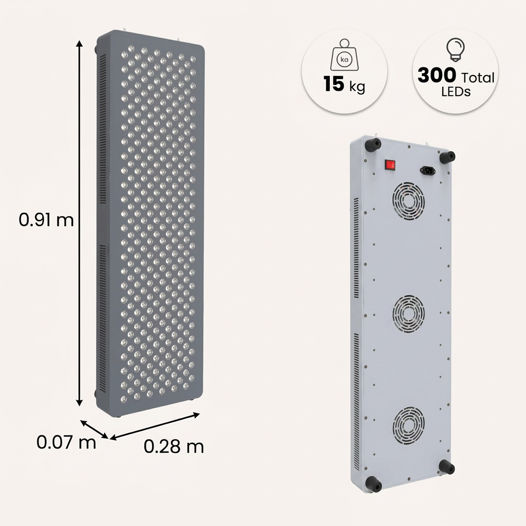 Painel de terapia de luz vermelha HG1500
