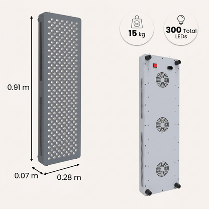 Painel de terapia de luz vermelha HG1500