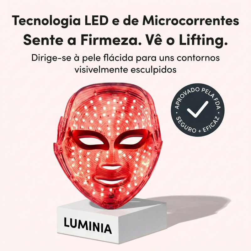Máscara de Luz Vermelha